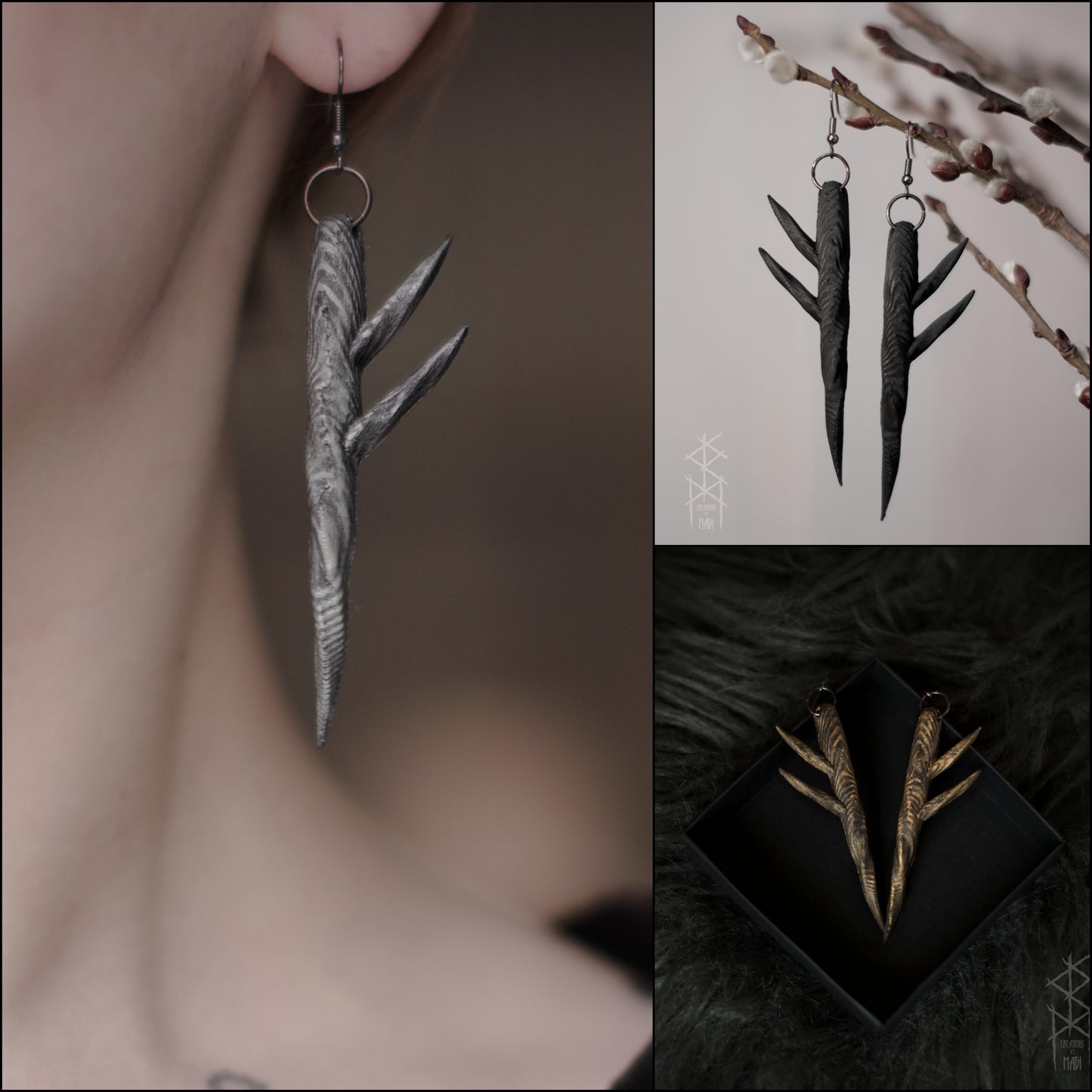 FEHU Runic Earrings