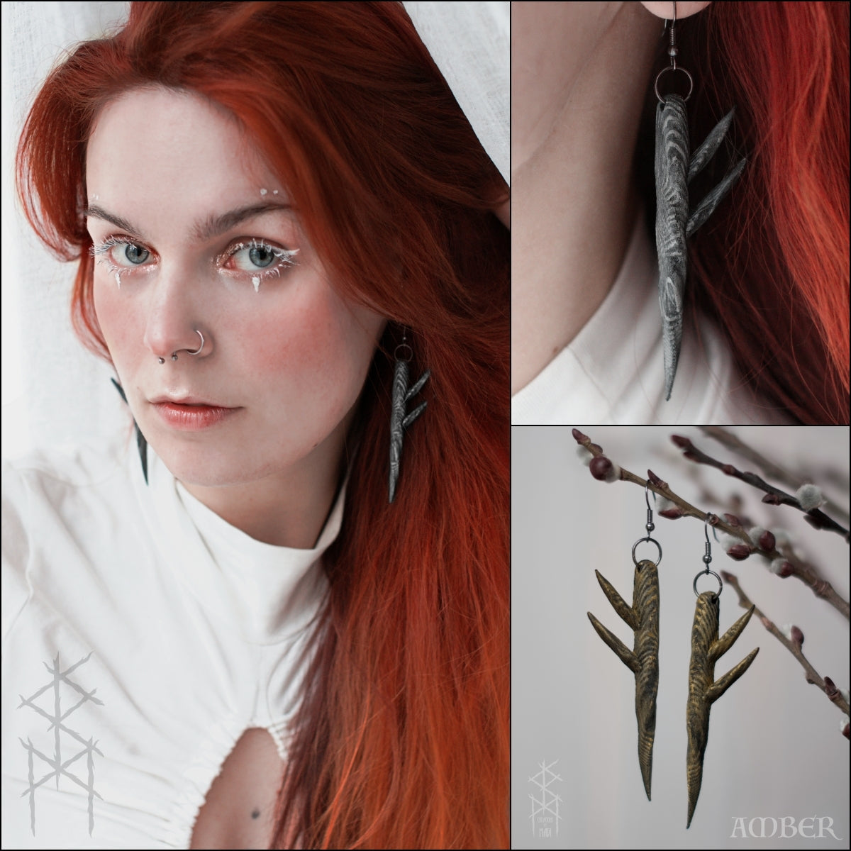 FEHU Runic Earrings