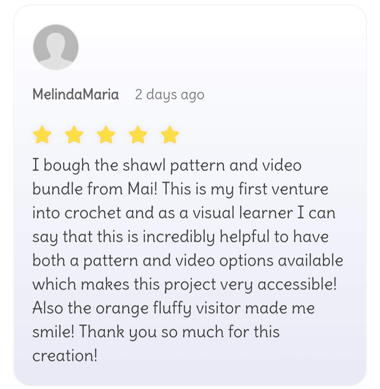 MAGI Shawl Crochet Pattern