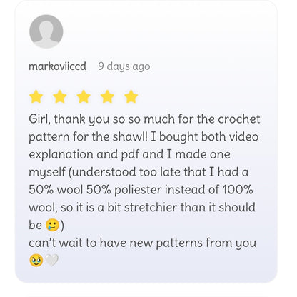 MAGI Shawl Crochet Pattern