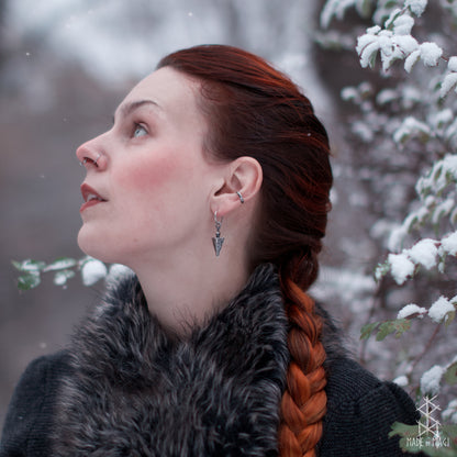 SKADI Silver Earrings