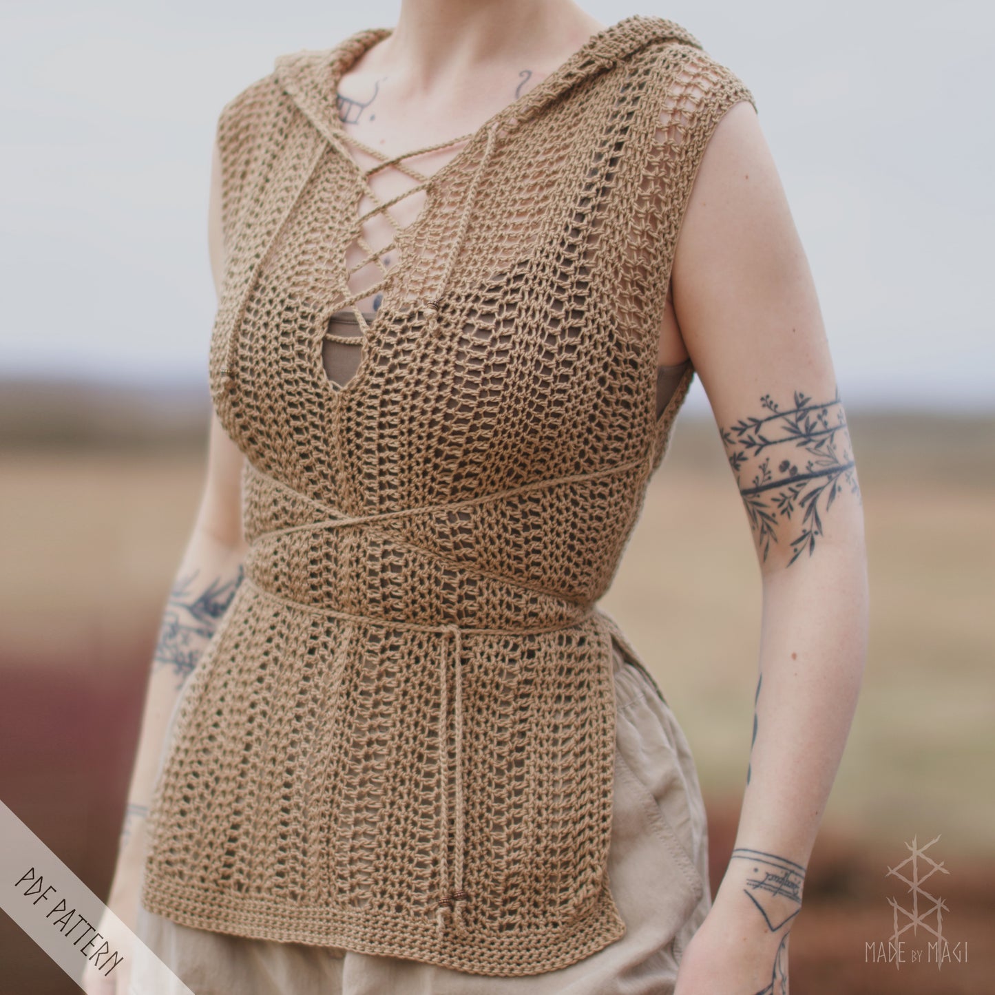 HERO HOODIE Crochet Pattern