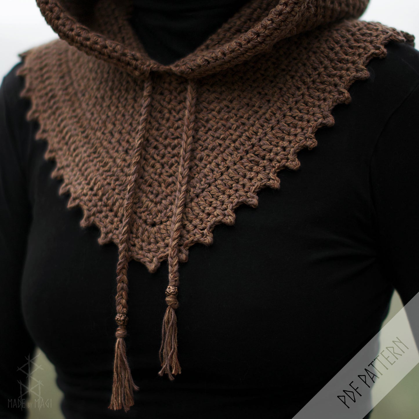 HERALD HOOD Crochet Pattern