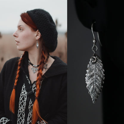 NYMPH Silver Earrings