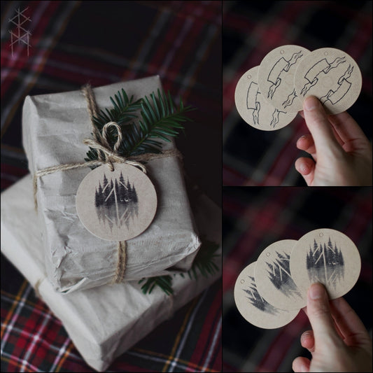 Yule Gift Tags - set of 3