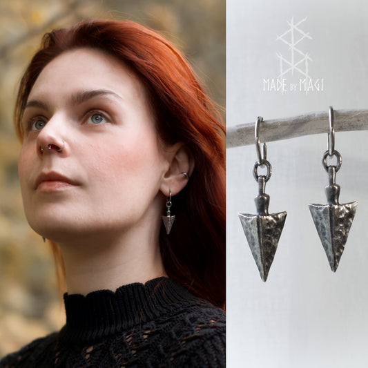 SKADI Silver Earrings