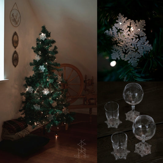 Snowflake Yule Decor