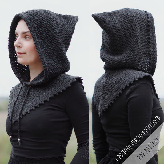 HERALD HOOD Crochet Pattern
