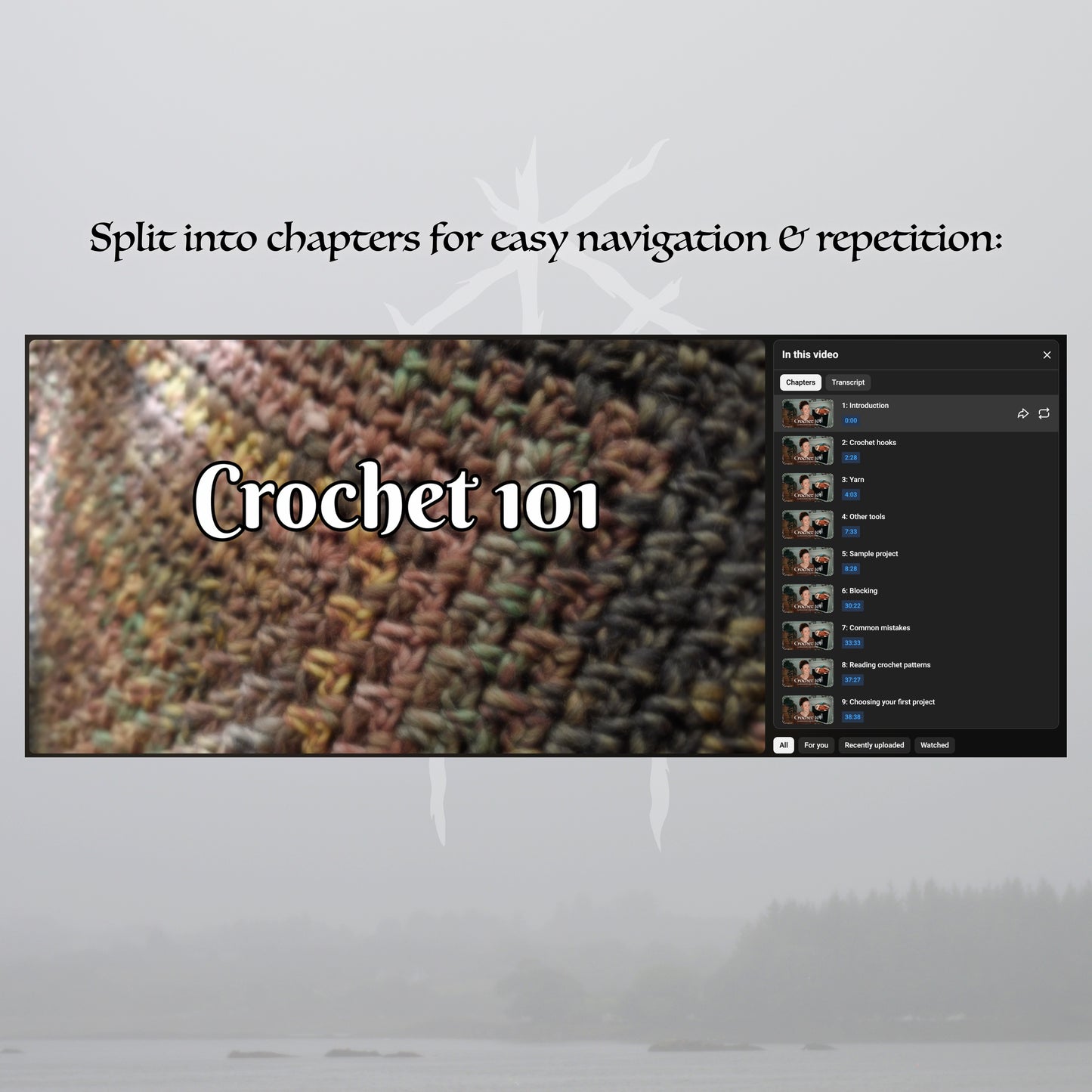 Crochet 101 - Learn to Crochet w/ Mai Magi