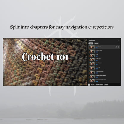 Crochet 101 - Learn to Crochet w/ Mai Magi